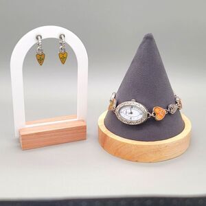BRIGHTON "Piccadilly" Bracelet Watch and Earrings